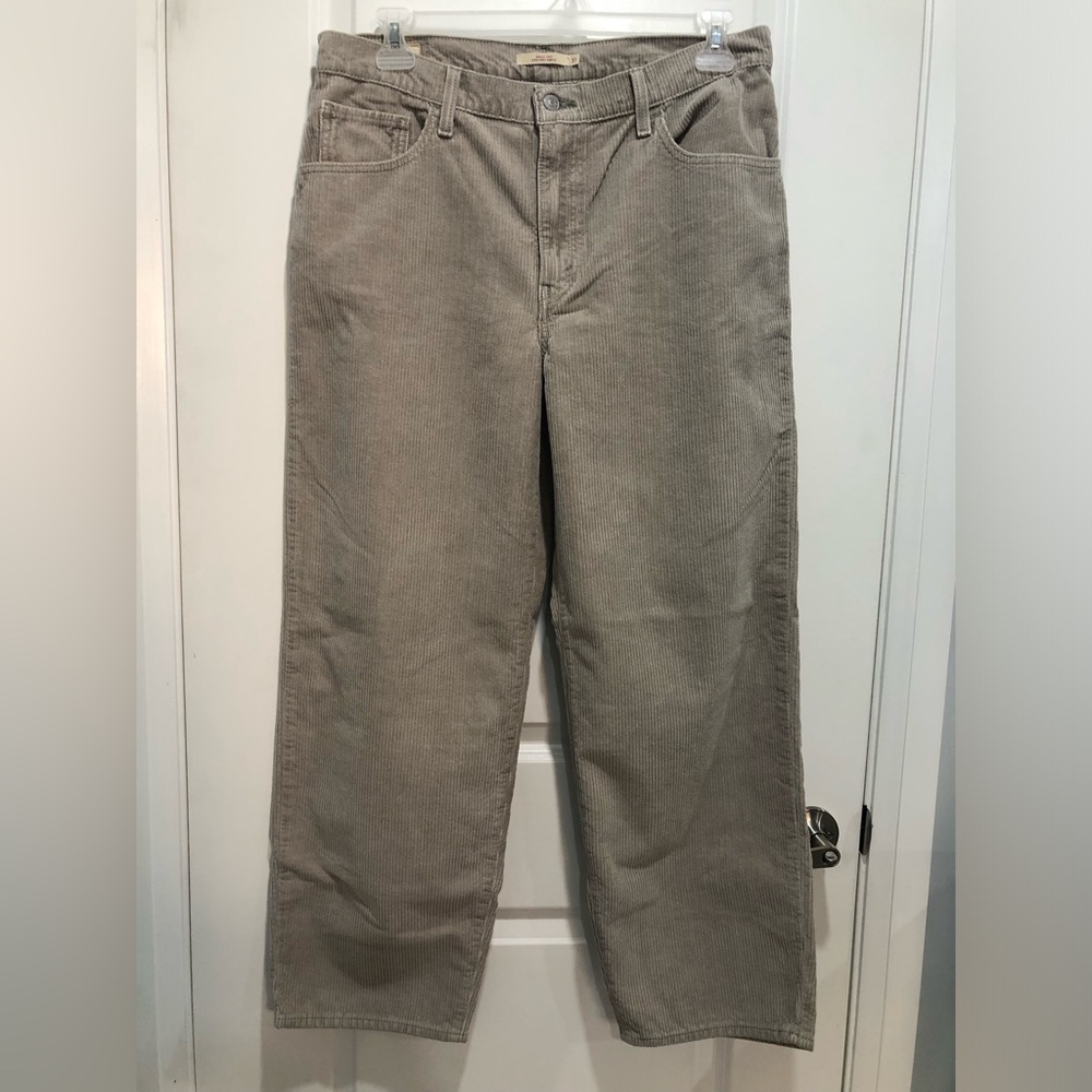 Levi's Women's Beige Corduroy Pants